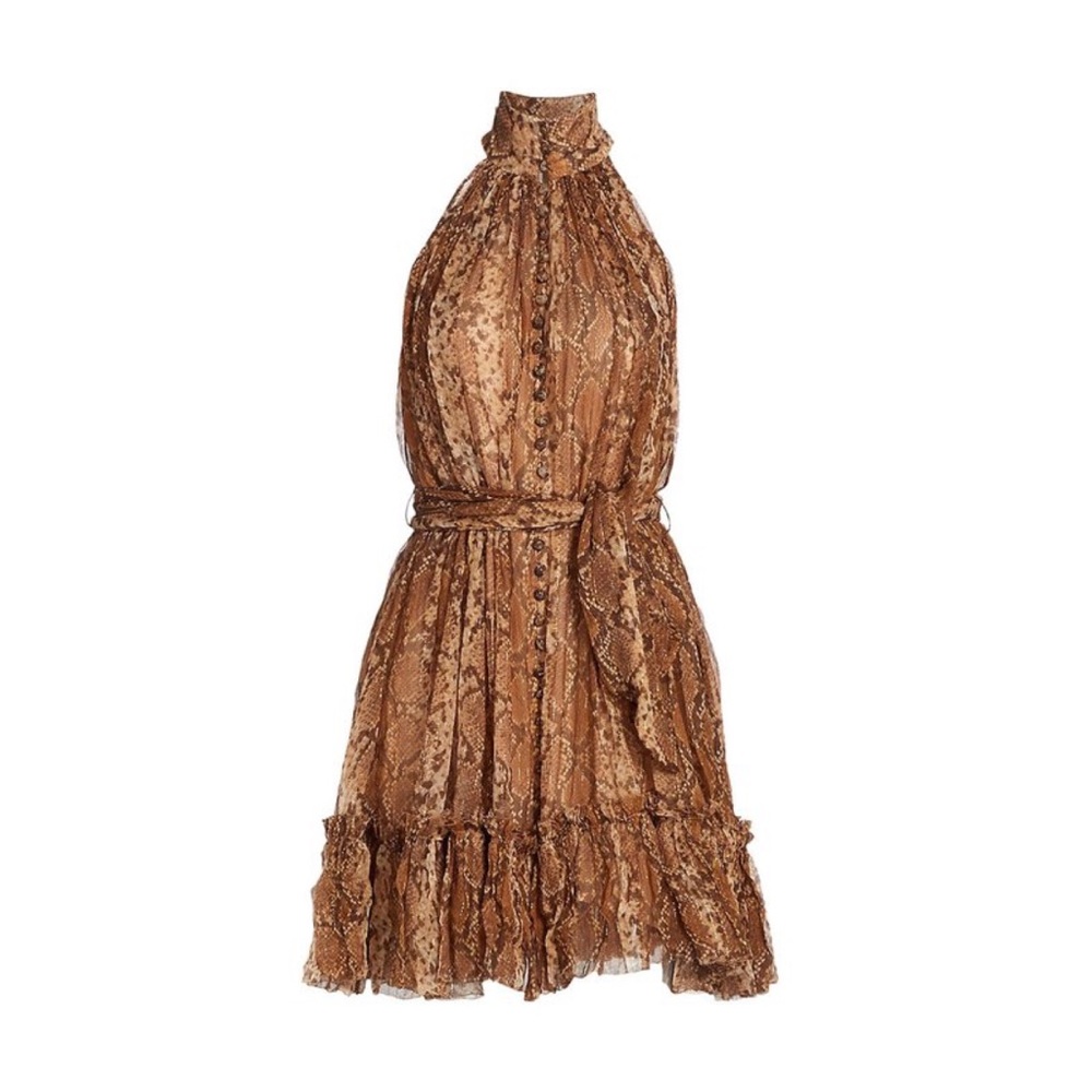 ZIMMERMAN Wild Botanica Smock Dress